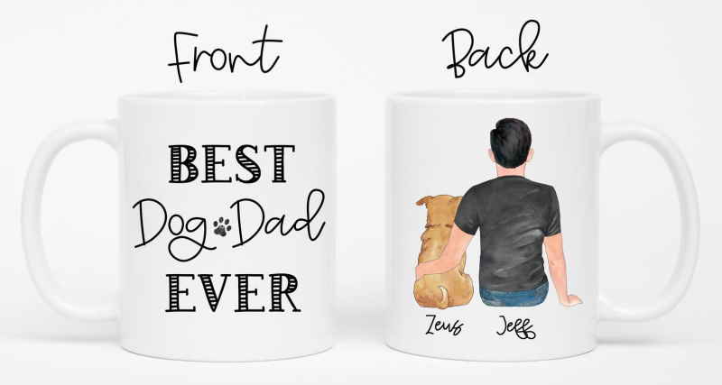 Best dog dad mug