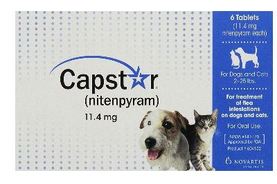 Capstar oral tablet for fleas