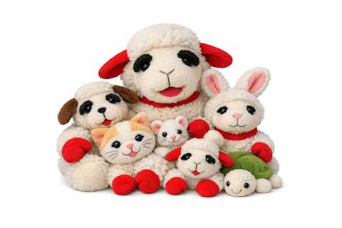 Lamb-chop-toys