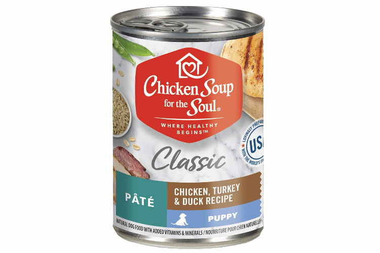 Can of Chicken Soup For The Soul puppy food